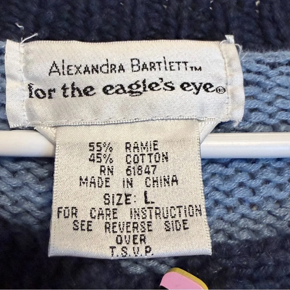 Alexandra Bartlett Multicolor Graphic Cardigan - Picture 8 of 9